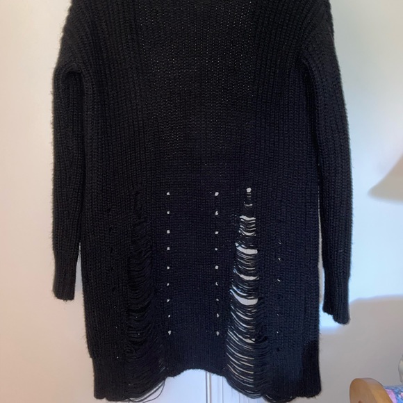 XS Arizona Jean Co. Distressed Cardigan - Picture 3 of 4